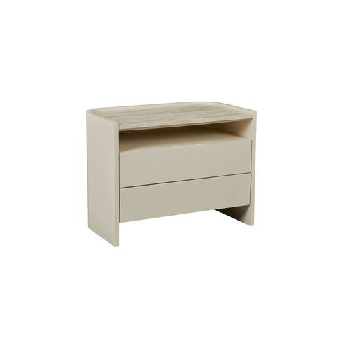 Elsie Two Drawer Bedside