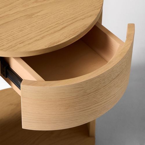 Claremont Round Bedside Table