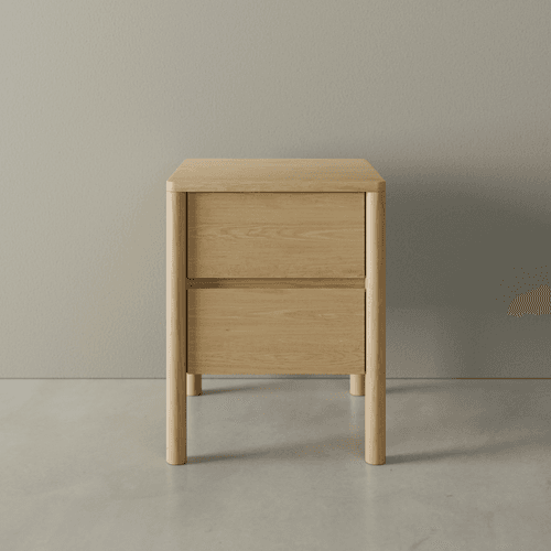 Nordica Bedside Table - Solid Oak