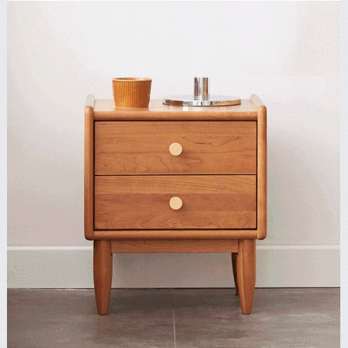 Prunus Solid Cherry Bedside Table