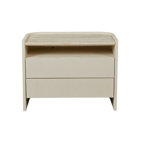 Elsie Two Drawer Bedside