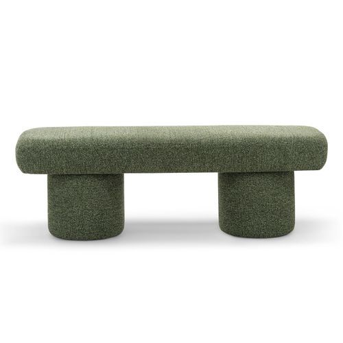 Nico 140cm Bench Seat | Moss Green