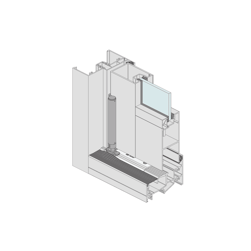 Elevate | Series 412 | Bi-Fold Door (Bottom Rolling)