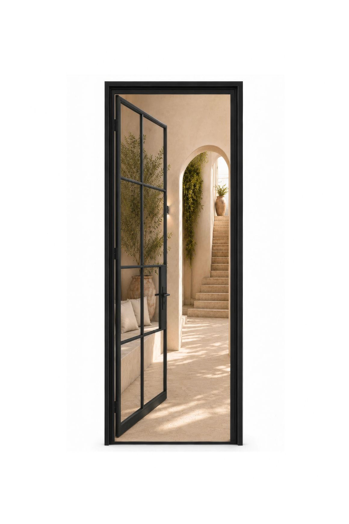 8-Lite Single Steel Door l SD2 l Steel Doors