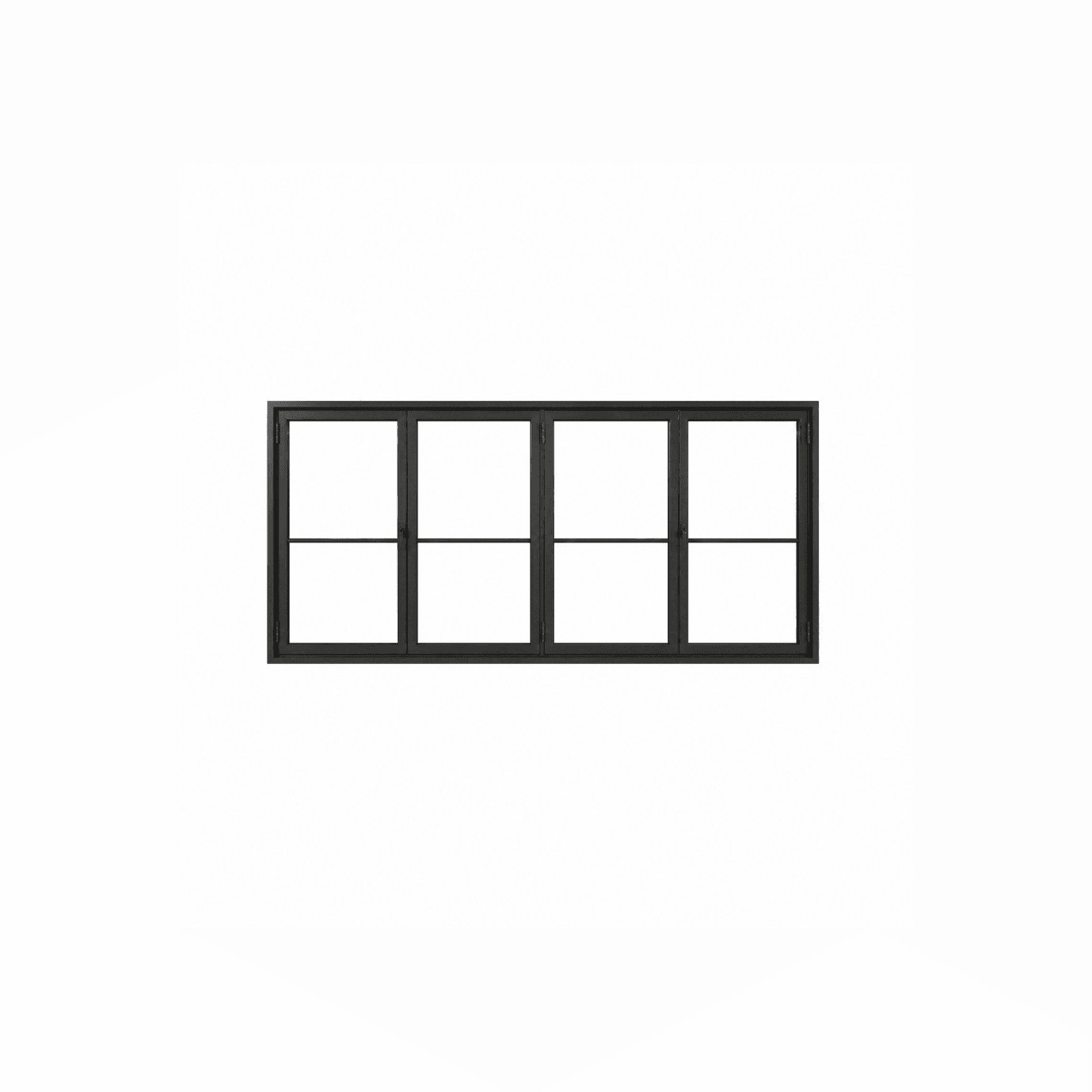 4-Panel Bi-Fold Window l SW10 l Steel Windows