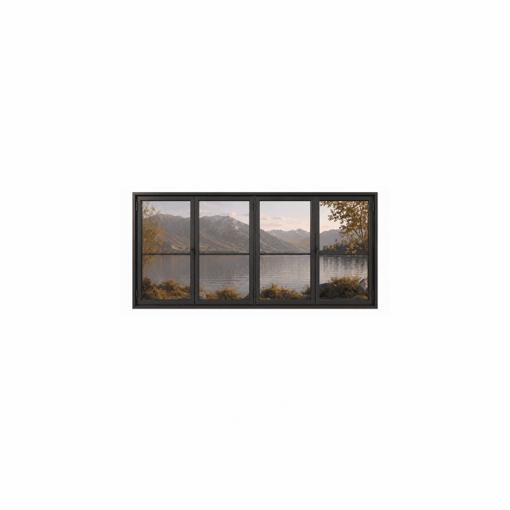 4-Panel Bi-Fold Window l SW10 l Steel Windows