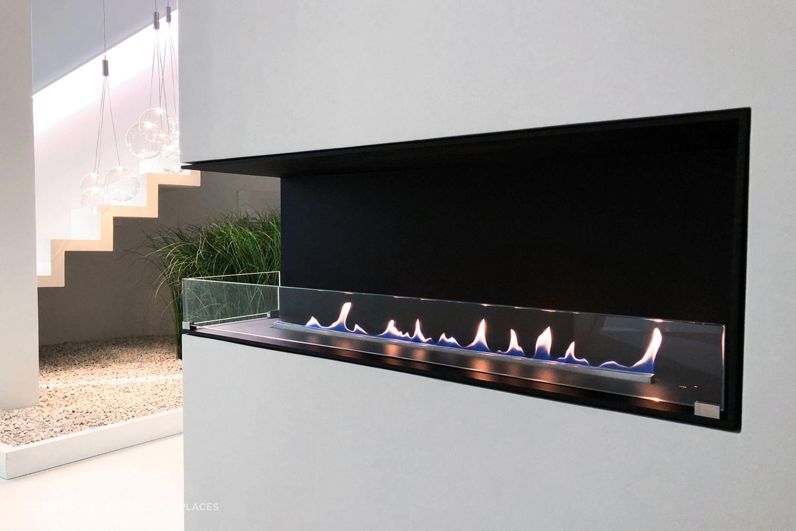 Decoflame BEV Net Zero F6 Fireplace Insert 20.5hr Burn