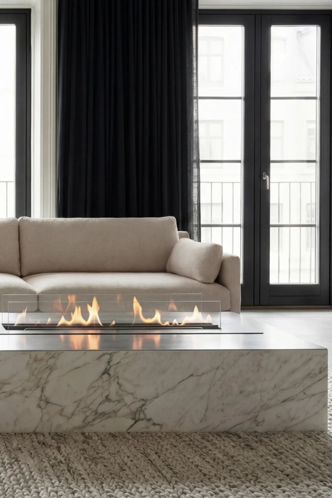 Decoflame BEV Denver F6 Fireplace