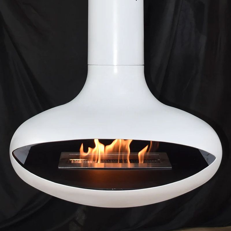 Zen Elegante 800 Bio-Ethanol Suspended Fireplace