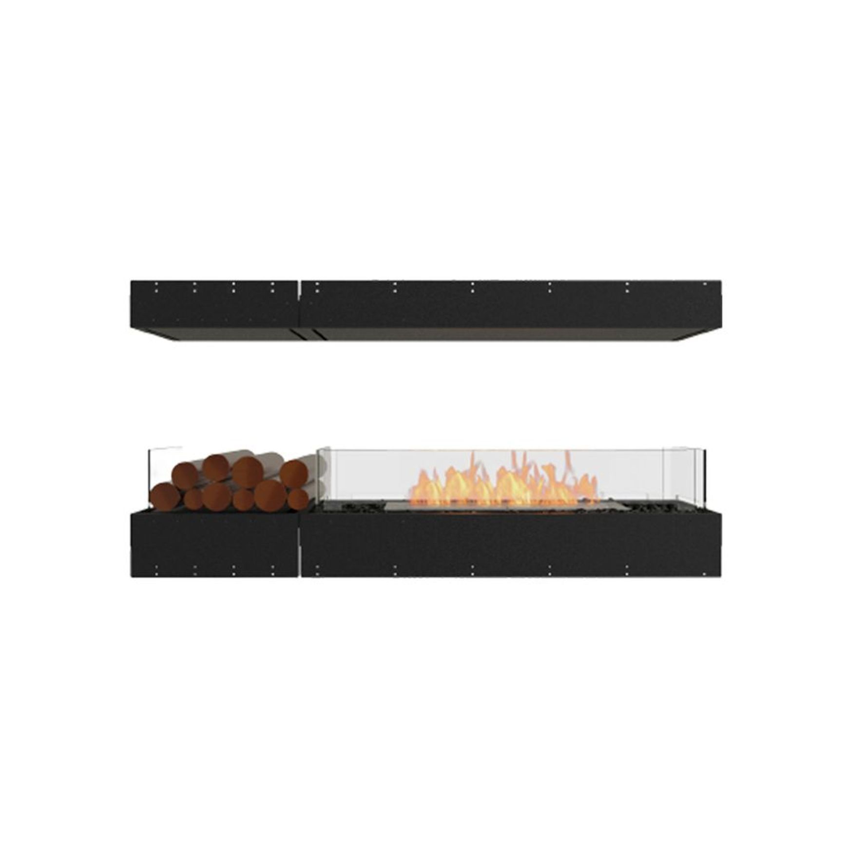EcoSmart Flex Island Biofuel Fireplace