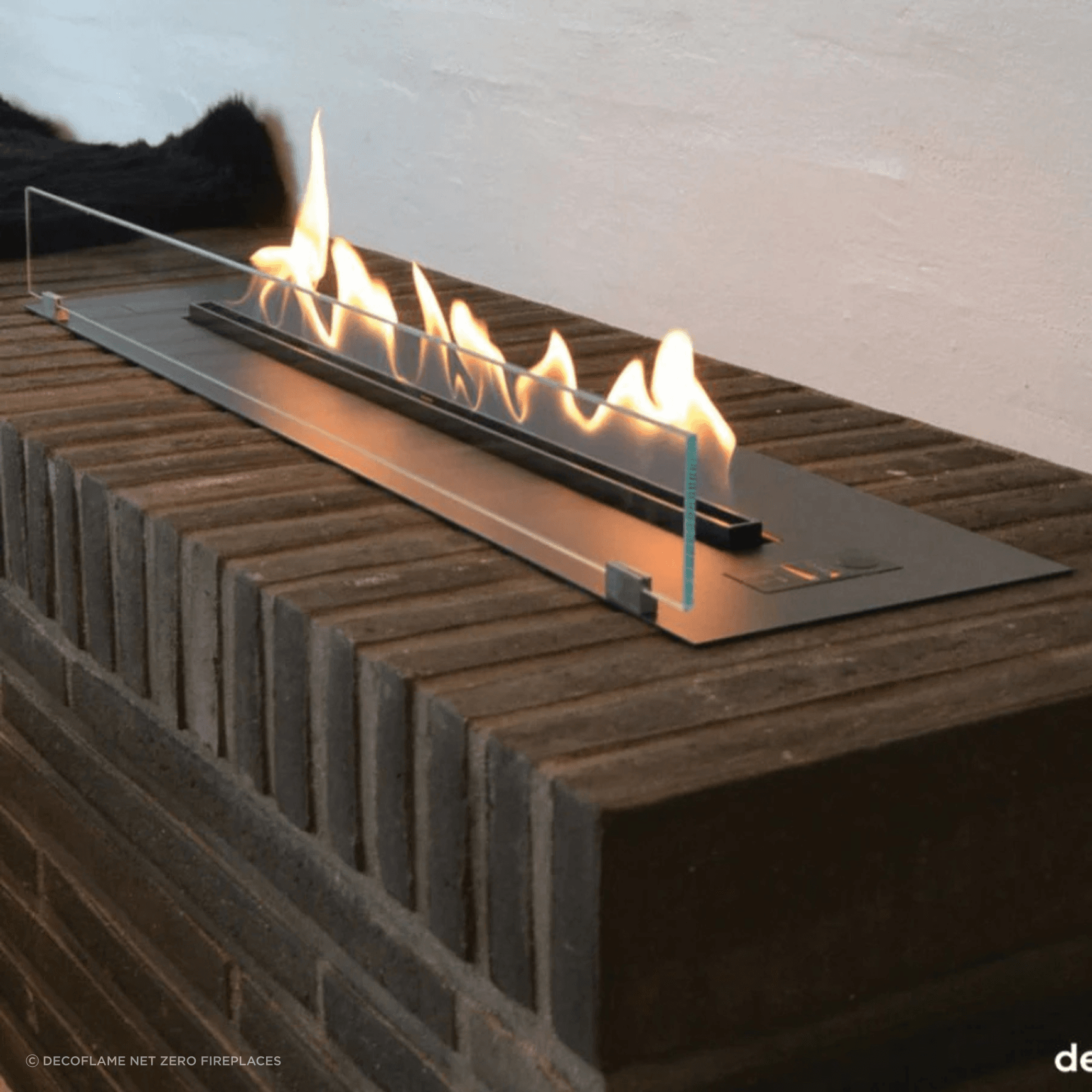 Decoflame BEV Net Zero F3 Fireplace Insert 20.5hr Burn