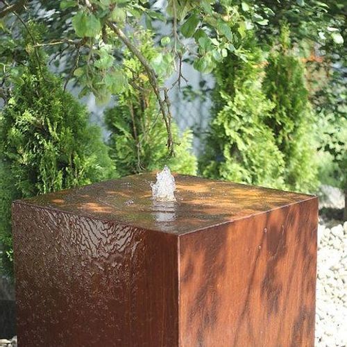 Eglinton Corten Garden Water Feature