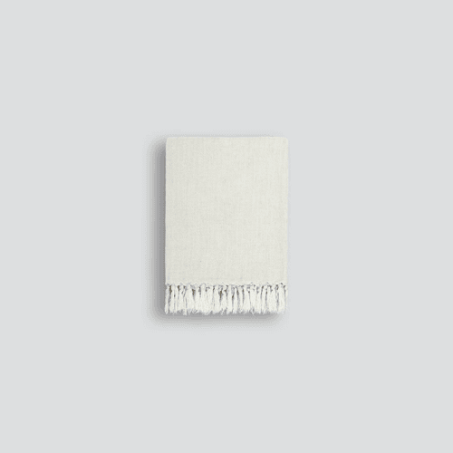 Baya Millhouse Throw - Almond | 100% Linen