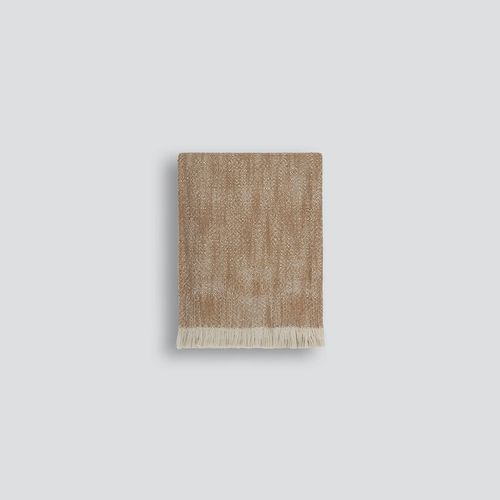 Baya Perendale Throw - Cinnamon | 100% Wool