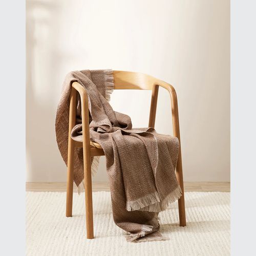 Baya Perendale Throw - Cinnamon | 100% Wool