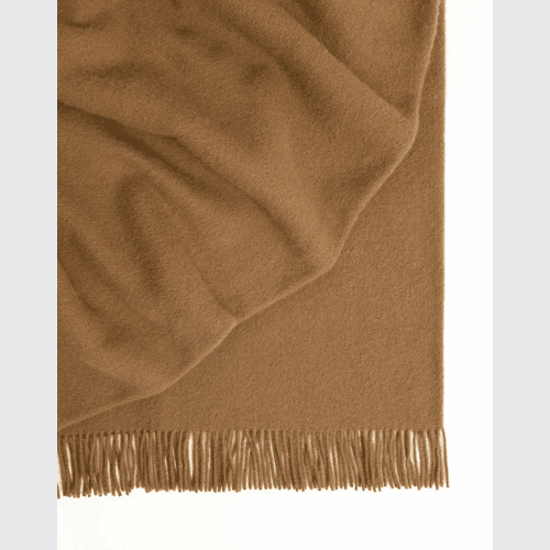 Weave Home Nevis Throw Blanket - Nutmeg | NZ Lambswool