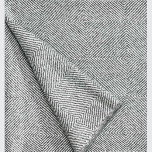 Fischbacher 1819 Alpaca Throw - Noble Grey