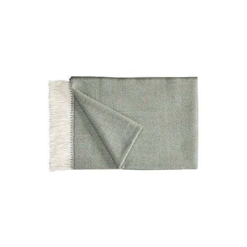 Fischbacher 1819 Alpaca Throw - Noble Green