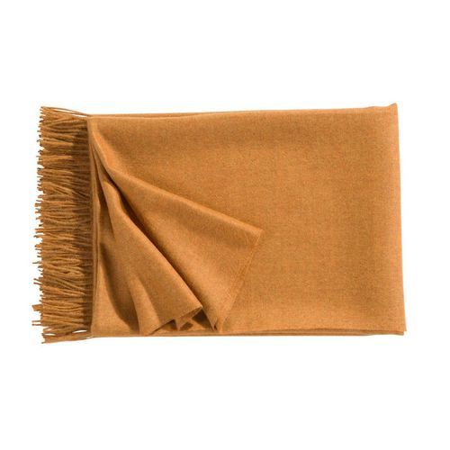 Fischbacher 1819 Alpaca Throw - Puro Amber
