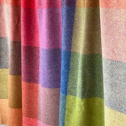 NZ Wool Throw - Harland Sunset | 100% Pure Wool
