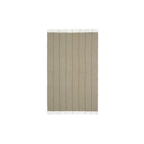 Weave Home Mosgiel Wool Throw Blanket - Moss | Large Size