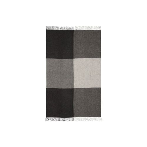 Weave Home Riverton Throw - Charcoal | 100% Wool | Large Size