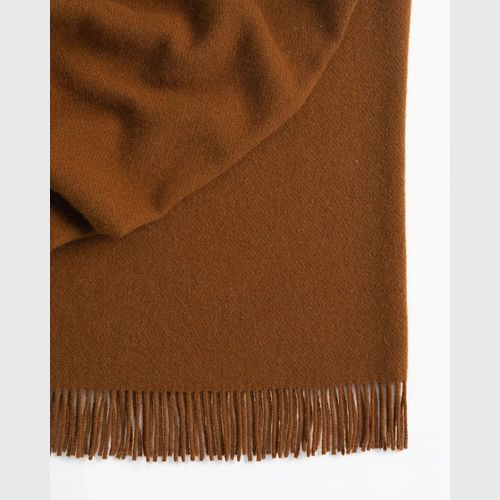 Weave Home Nevis Throw - Spice | NZ Lambswool