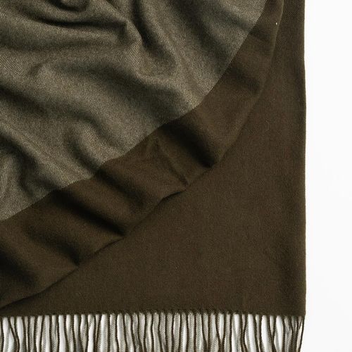 Weave Home Fiord Throw Blanket - Kelp | 100% Premium Wool