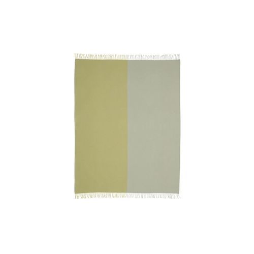 Weave Home Fiord Throw Blanket - Moss | 100% Premium Wool