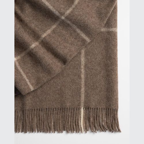 Weave Home Ranfurly Throw - Oak | 100% Wool | Large Size