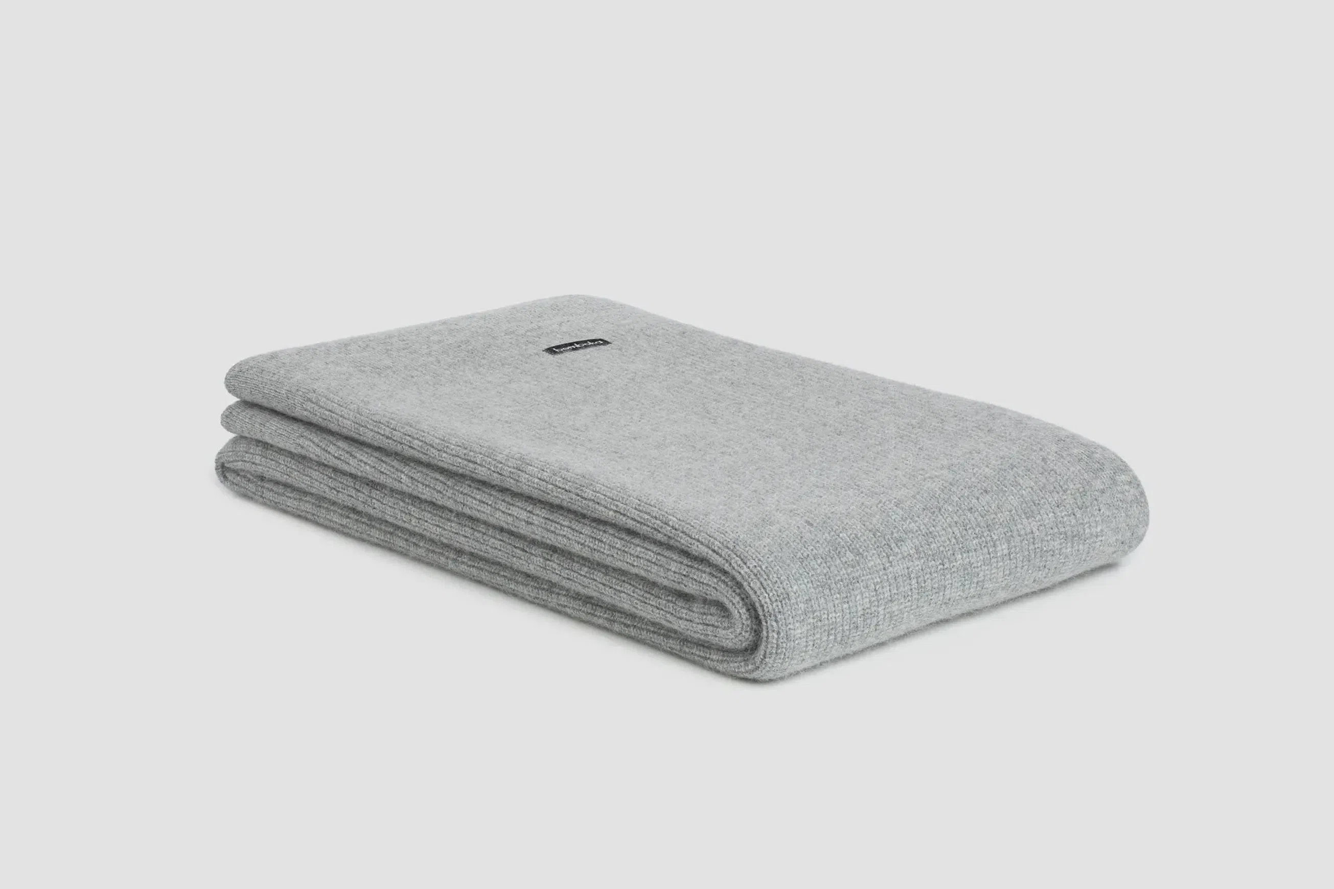 Chain Rib Angora & Merino Wool Throws
