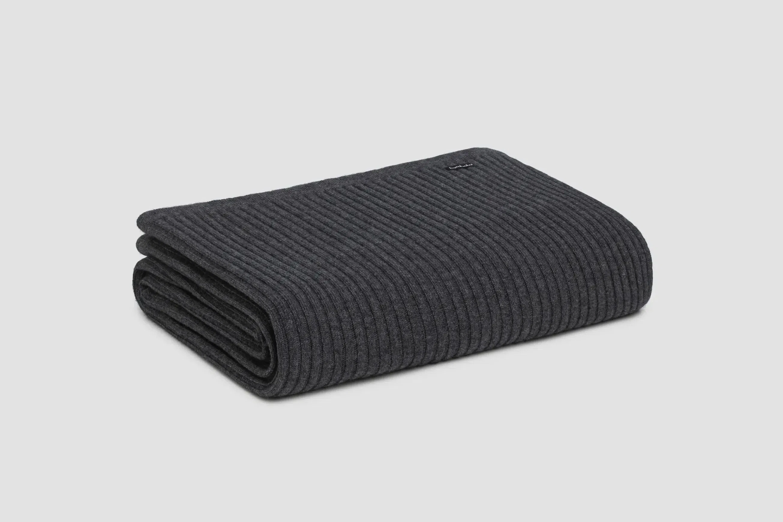 Wide Rib Angora & Merino Wool Throws