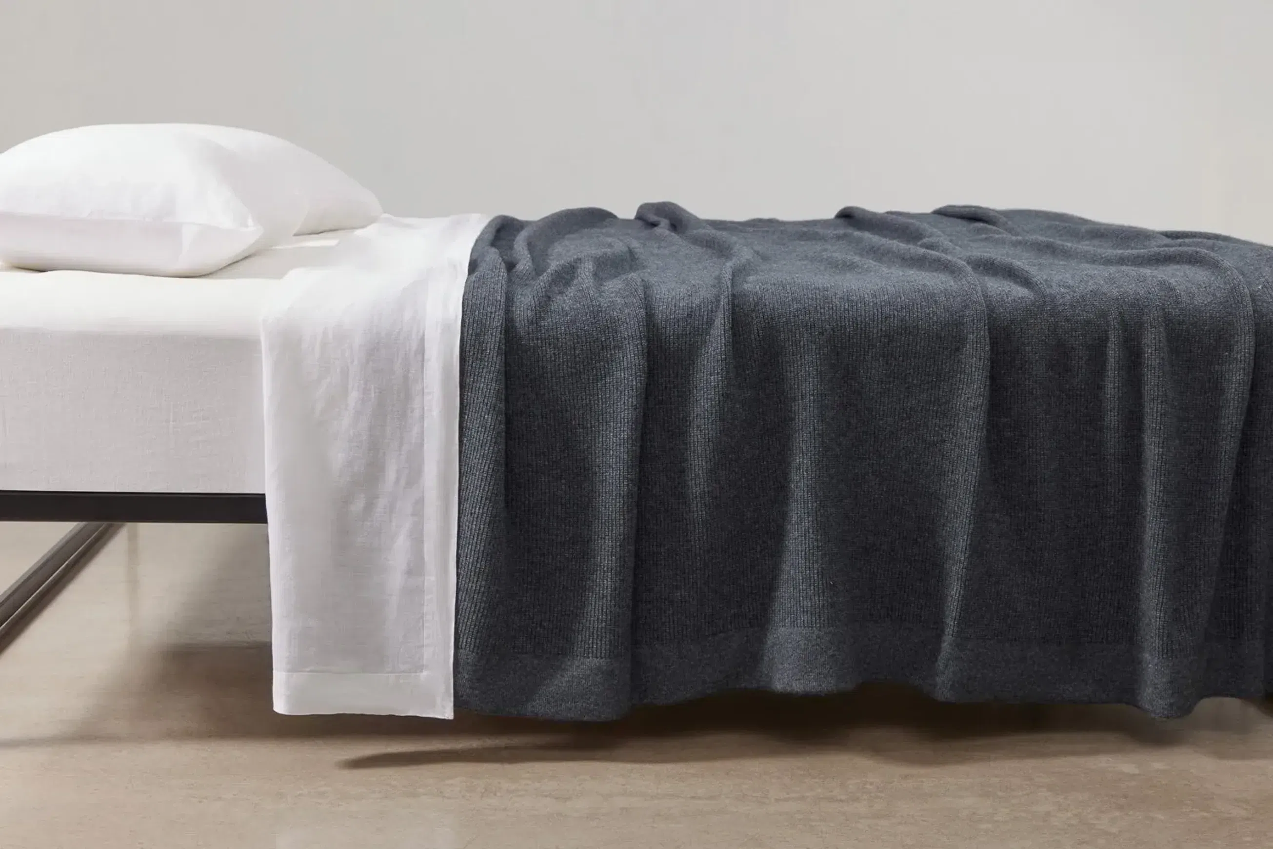 Chain Rib Angora & Merino Wool Blankets