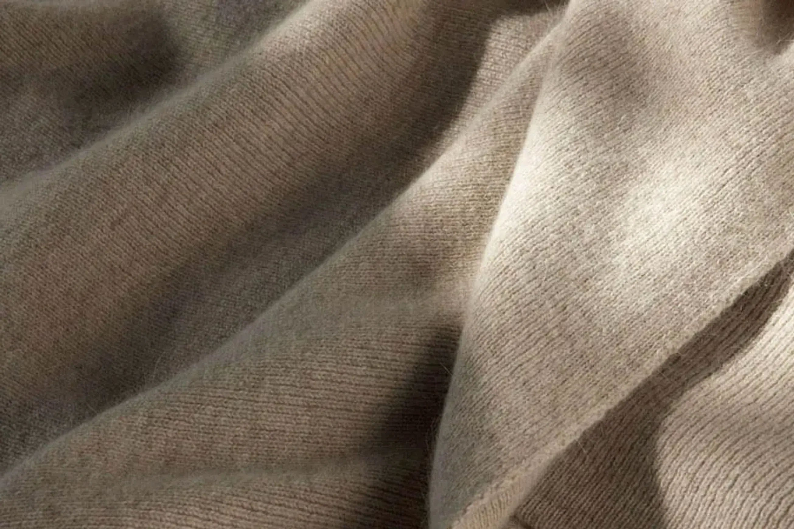 Fine Rib Angora & Merino Wool Throws