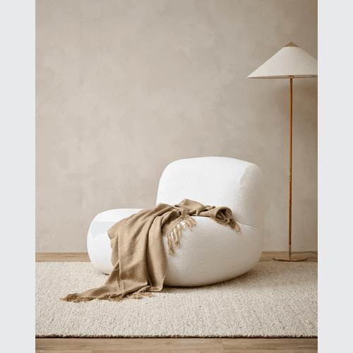 Baya Richmond Throw - Cumin | Acrylic/Wool Blend