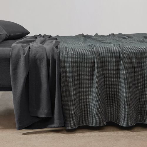 Reversible Box Knitted Weighted Throws