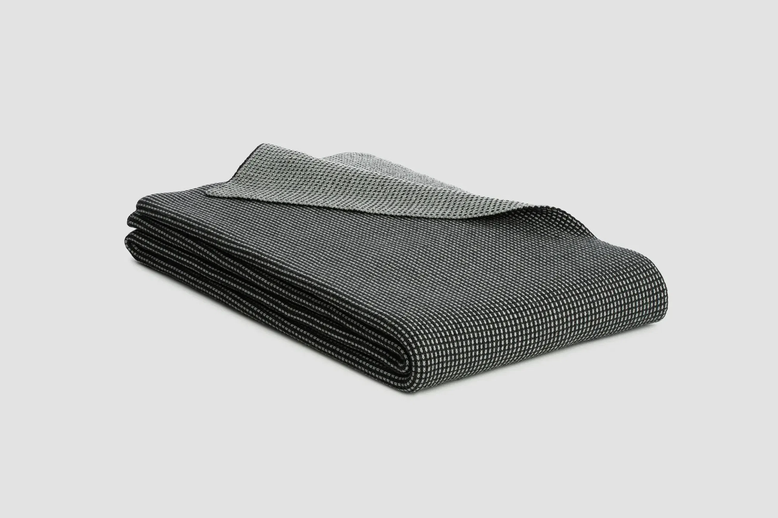 Reversible Box Knitted Weighted Throws