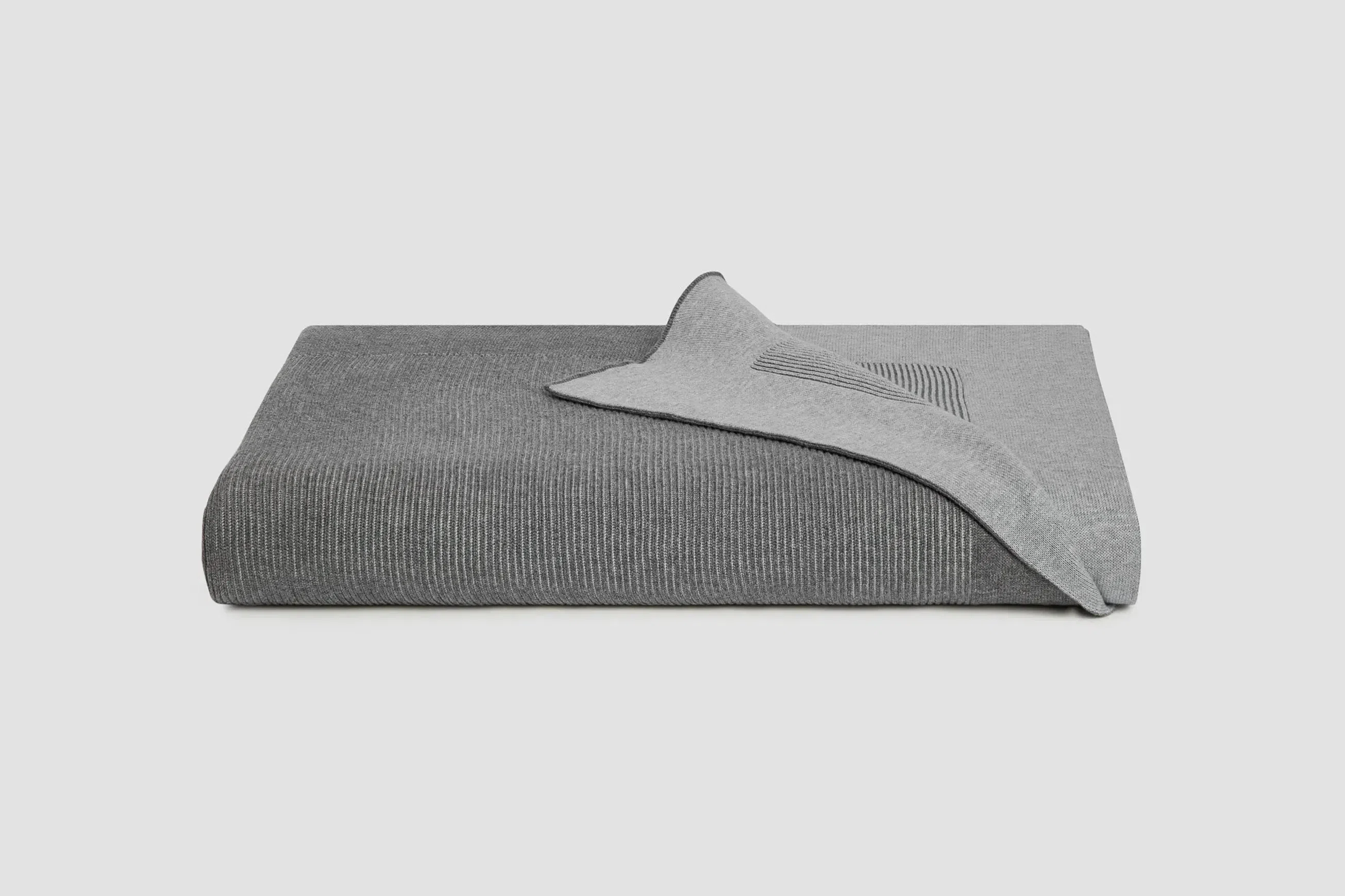 Reversible Rib Cotton Throws