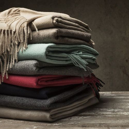 Fischbacher 1819 Alpaca Throw - Puro Blush