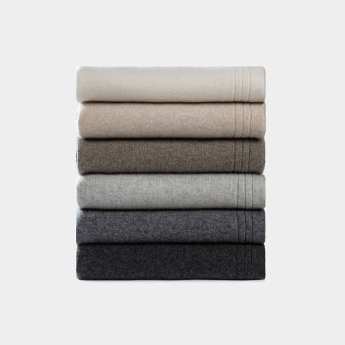 Jersey Italian Cashmere Throws, Wraps & Shawls