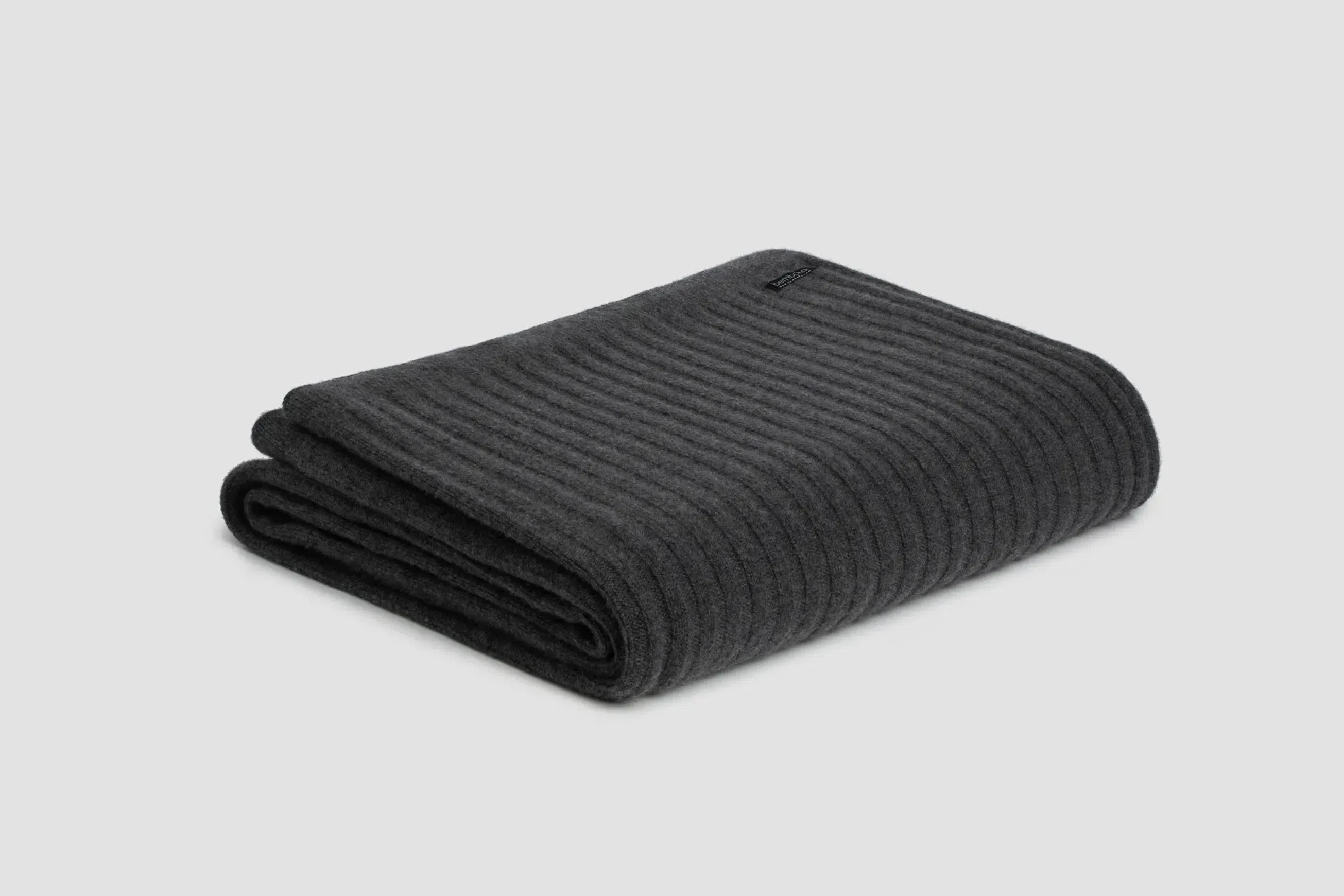 Wide Rib Italian Cashmere Blankets