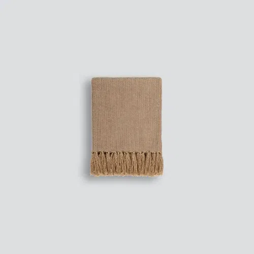 Baya Richmond Throw - Cumin | Acrylic/Wool Blend