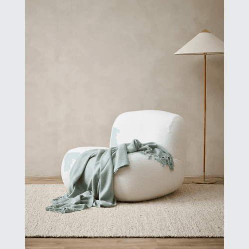 Baya Richmond Throw - Glacier | Acrylic/Wool Blend