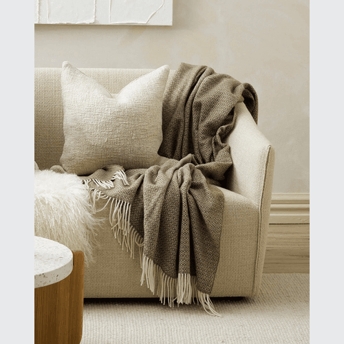 Baya Littano Throw - Carob