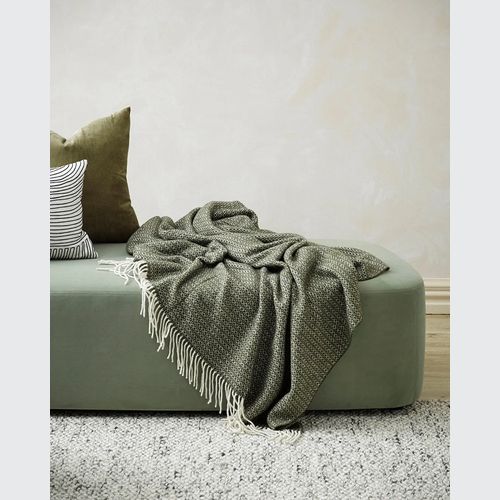 Baya Littano Throw - Kale