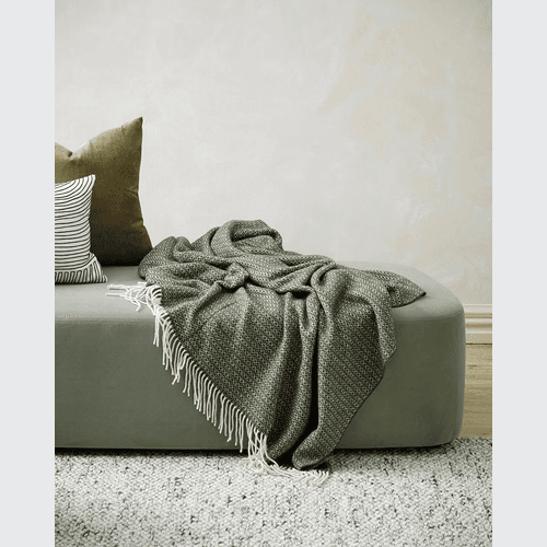 Baya Littano Throw - Kale