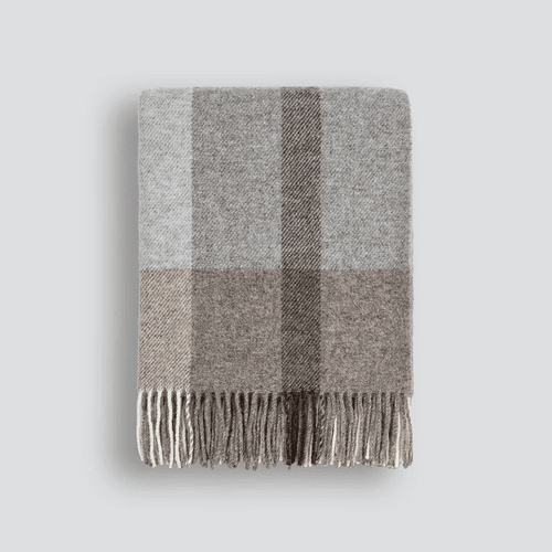 Baya Brunswick Throw - Fawn | Pure NZ Wool