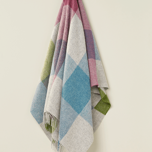 NZ Wool Throw - Harland Heather | 100% Pure Wool