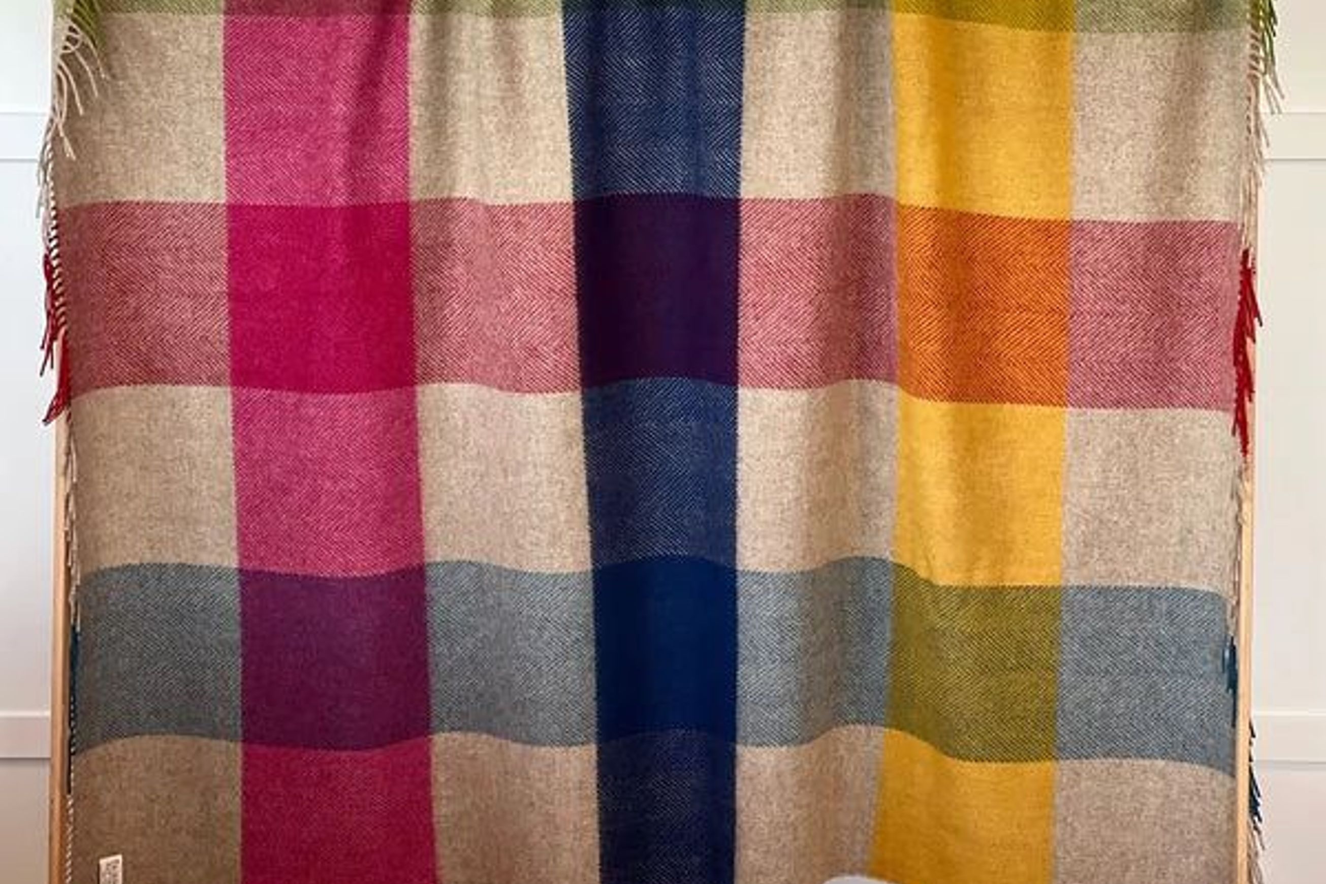 NZ Wool Throw - Harland Multi | 100% Pure Wool