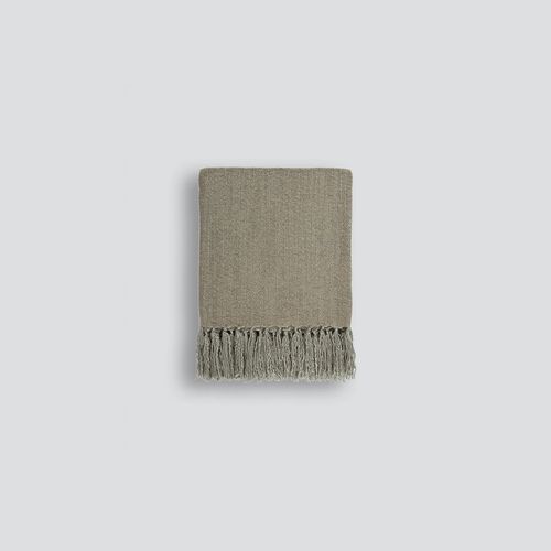 Baya Richmond Throw - Sage | Acrylic/Wool Blend